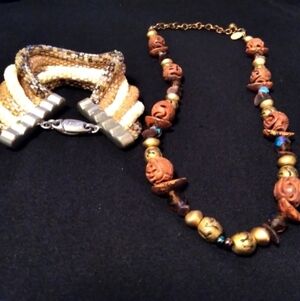 Chicos necklace and bracelet
